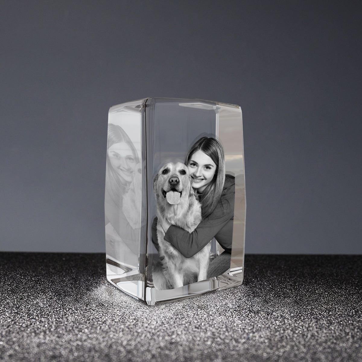 Buy Personalized 3D Crystal Photo Rectangle