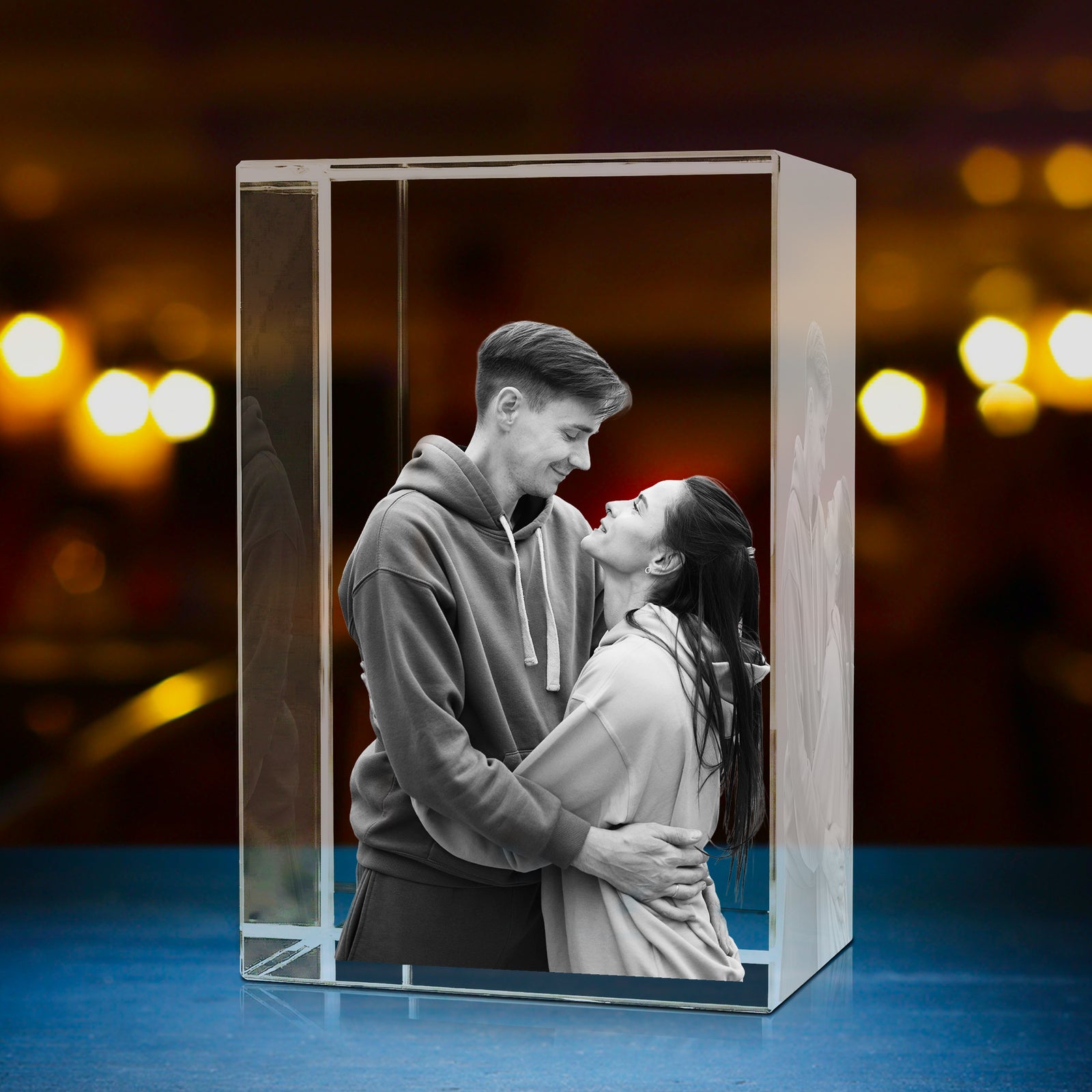 3D Crystal Engraving Blank Block - Rectangle
