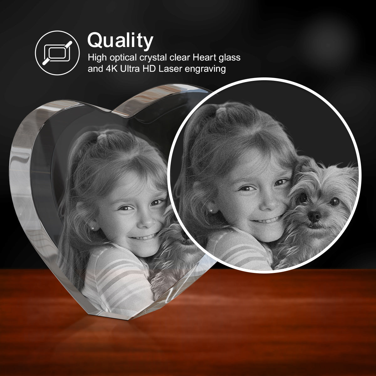 Preserve Your Precious Memories with Personalized 3D Crystal Photo Engraving