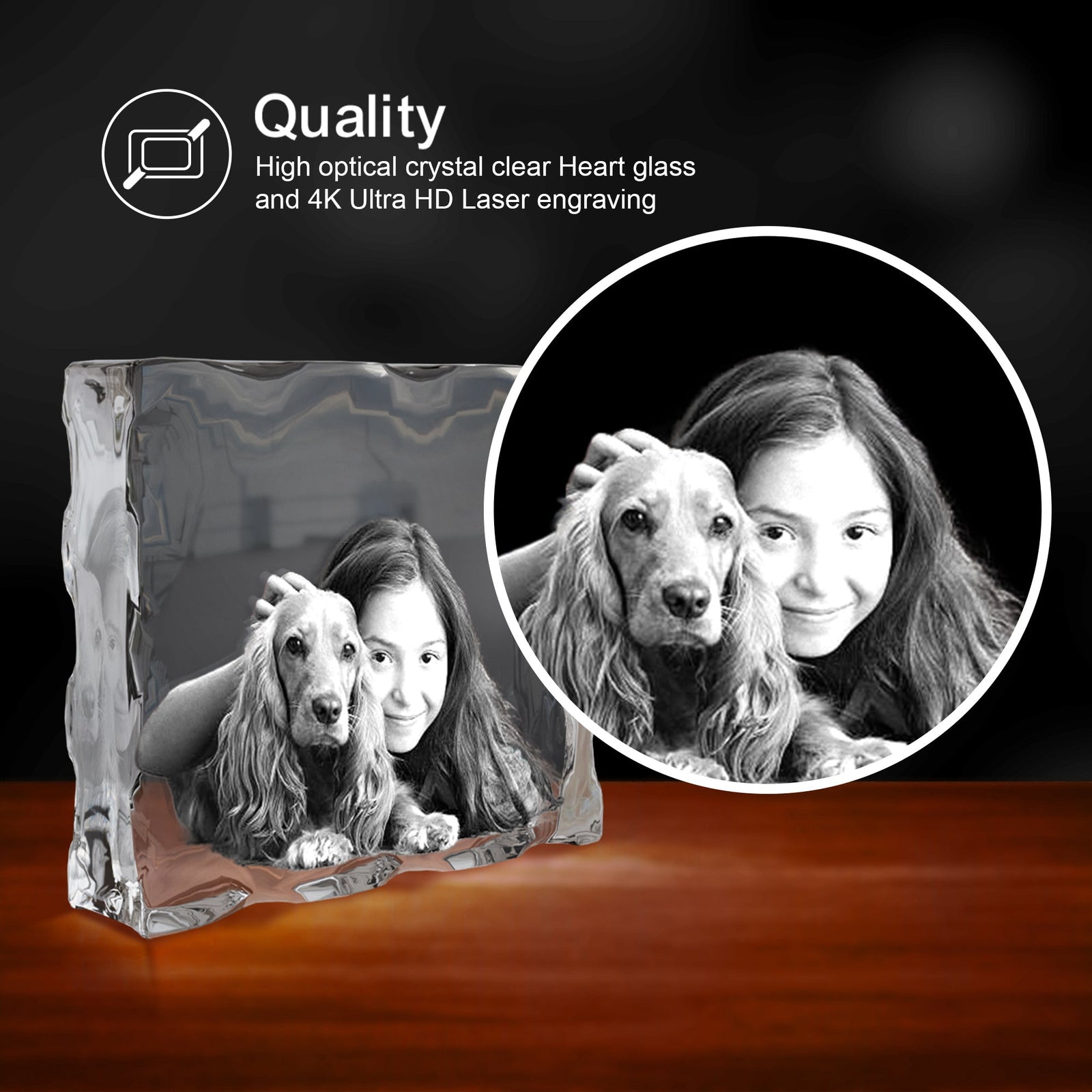 What are the benefits of 3D photo crystals?