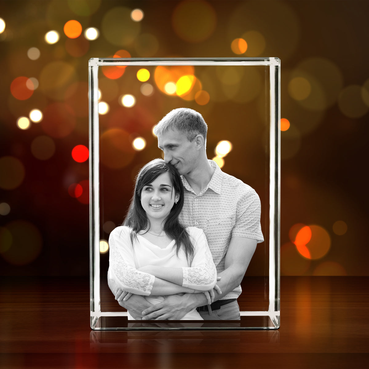 3D Crystal Engraving Blank Block - Rectangle
