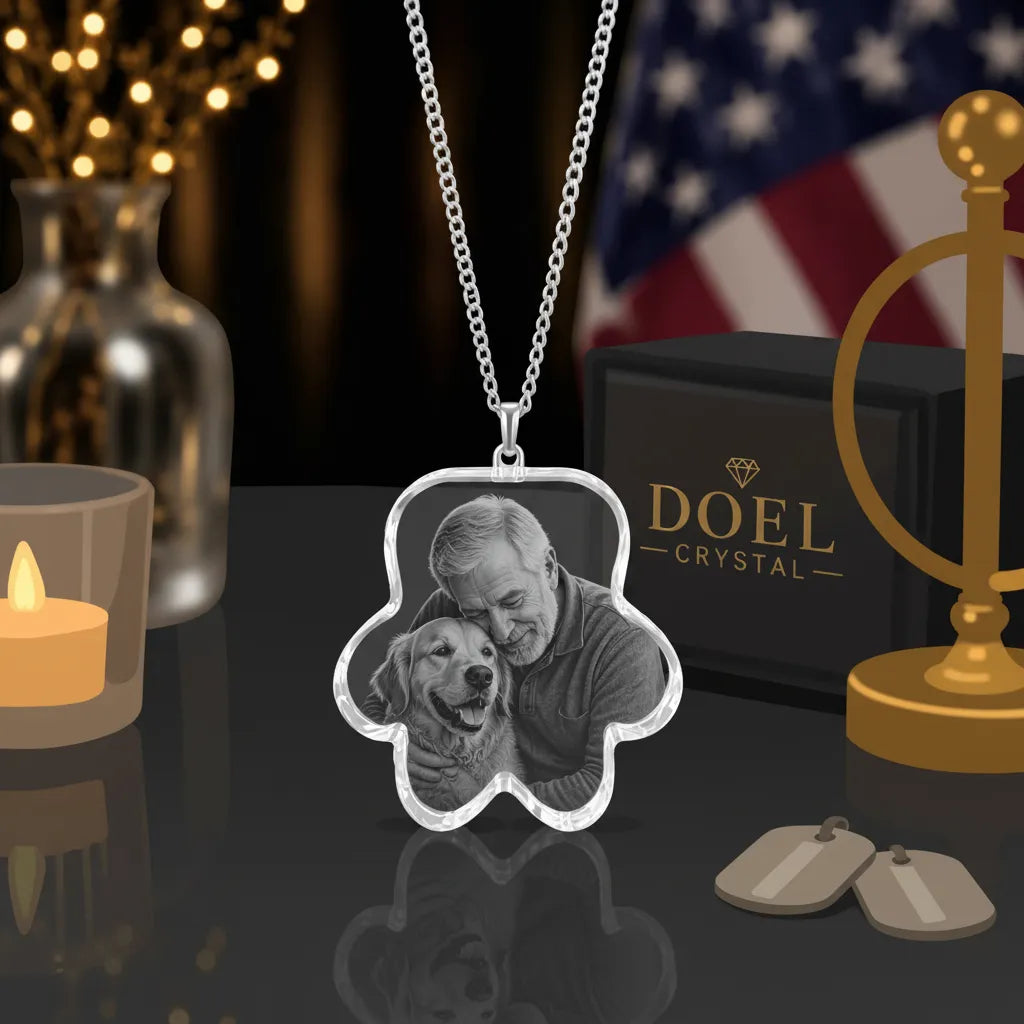 3D Necklace Pet Paw