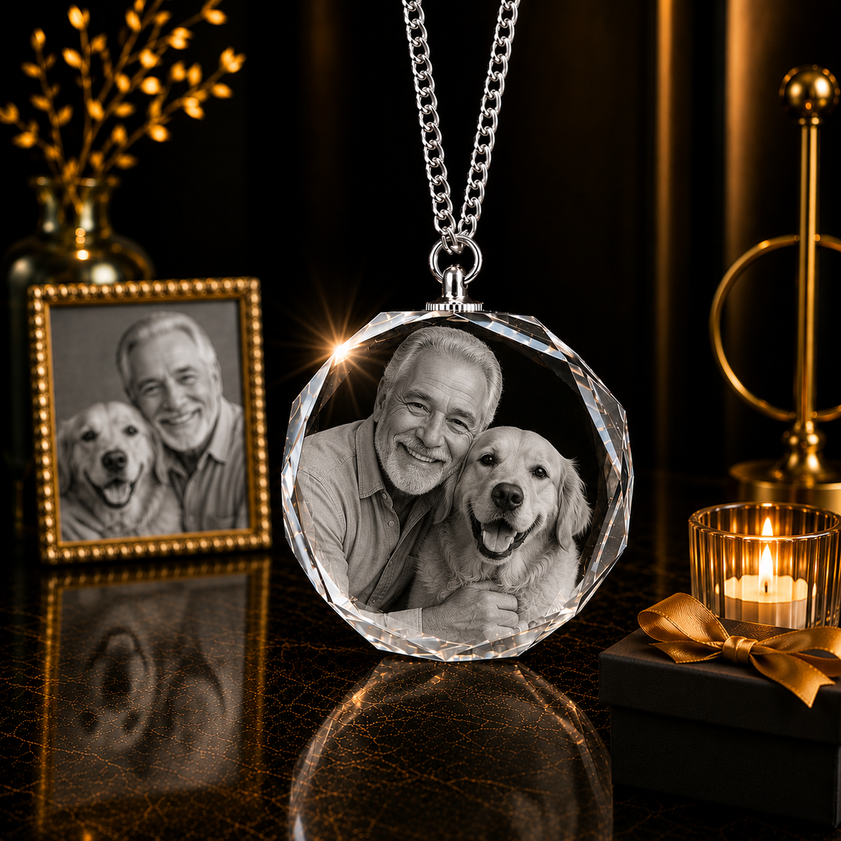 3D Crystal Necklace