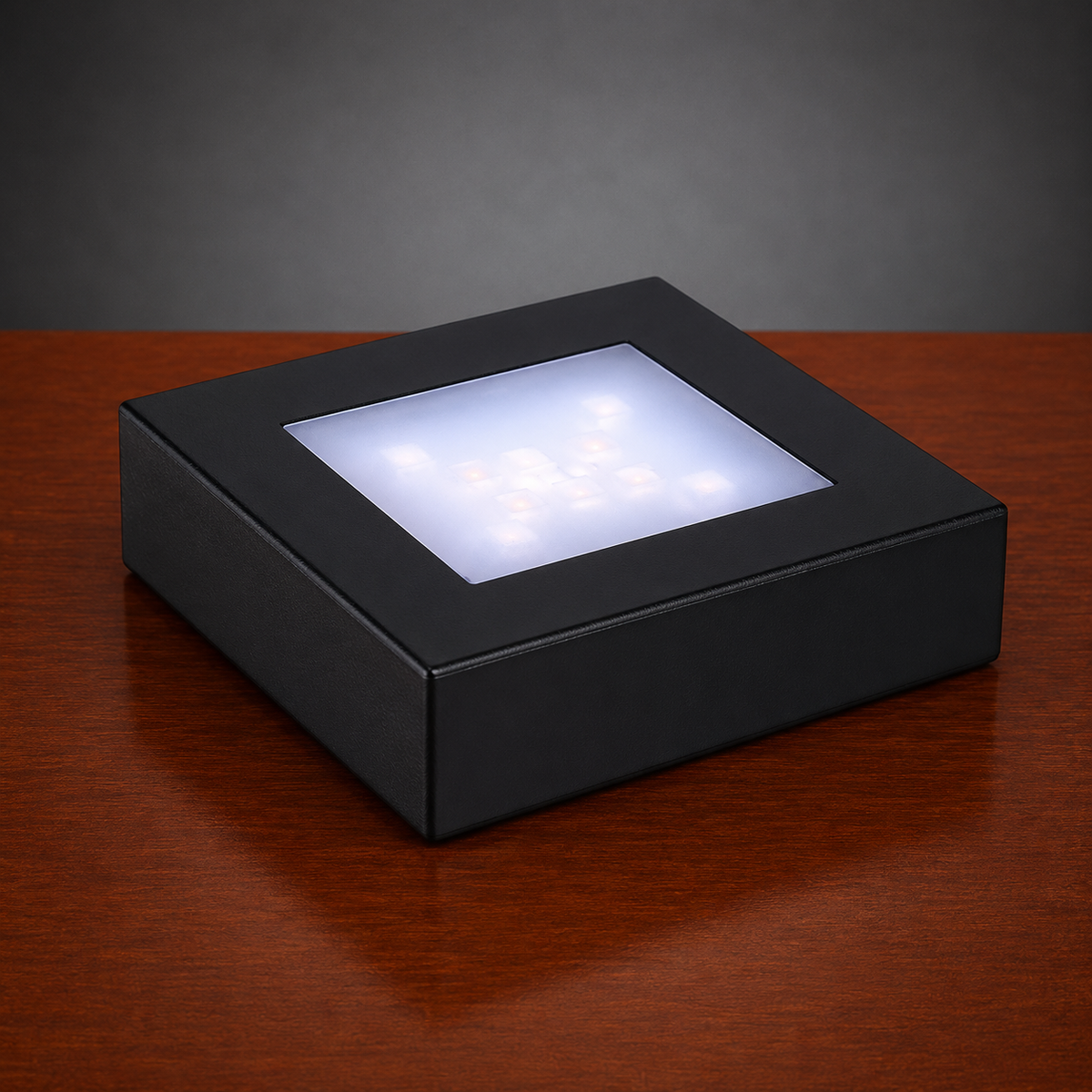 Square LED Display Base – Crystal Light Stand