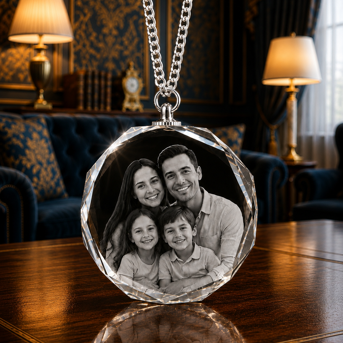 3D Crystal Necklace