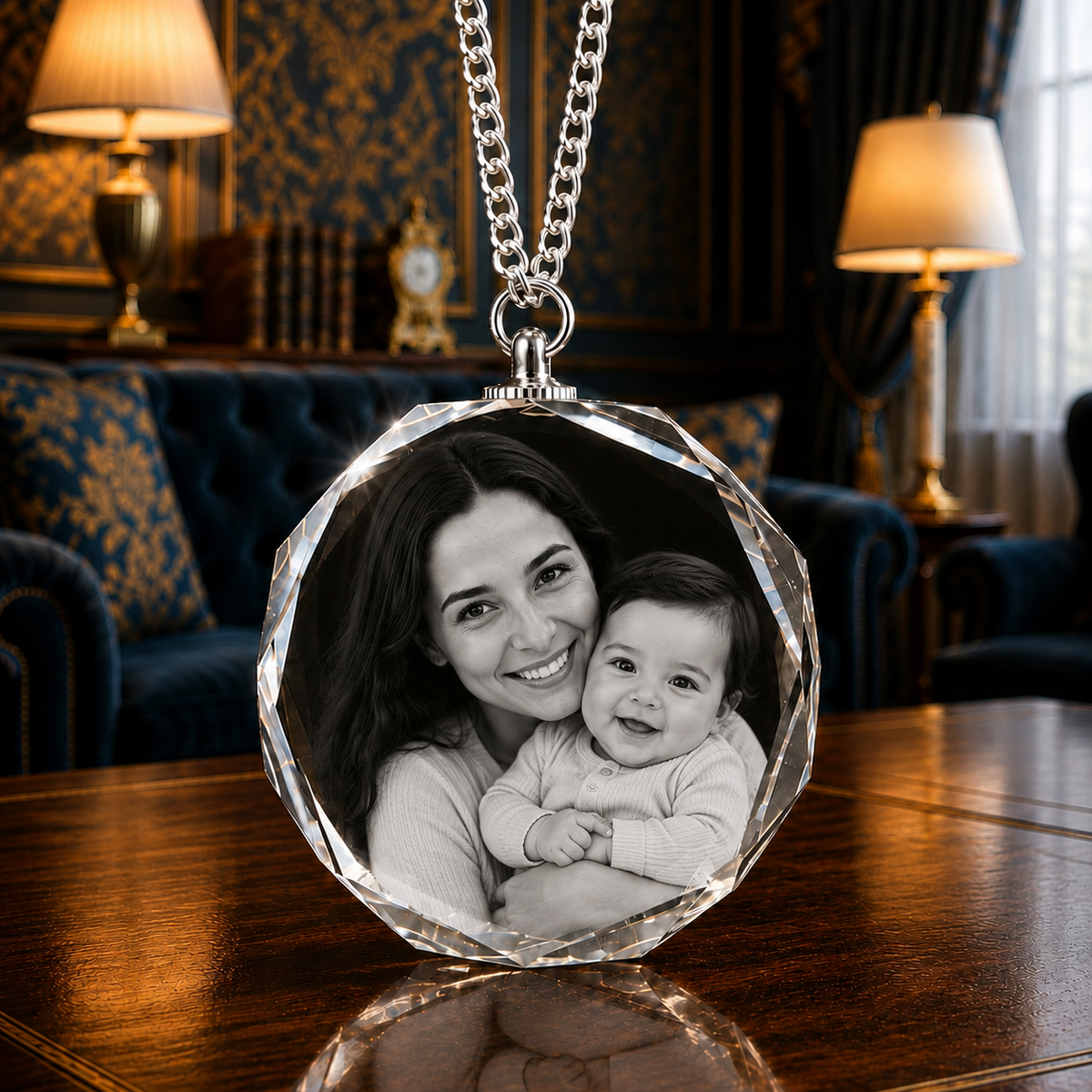 3D Crystal Necklace